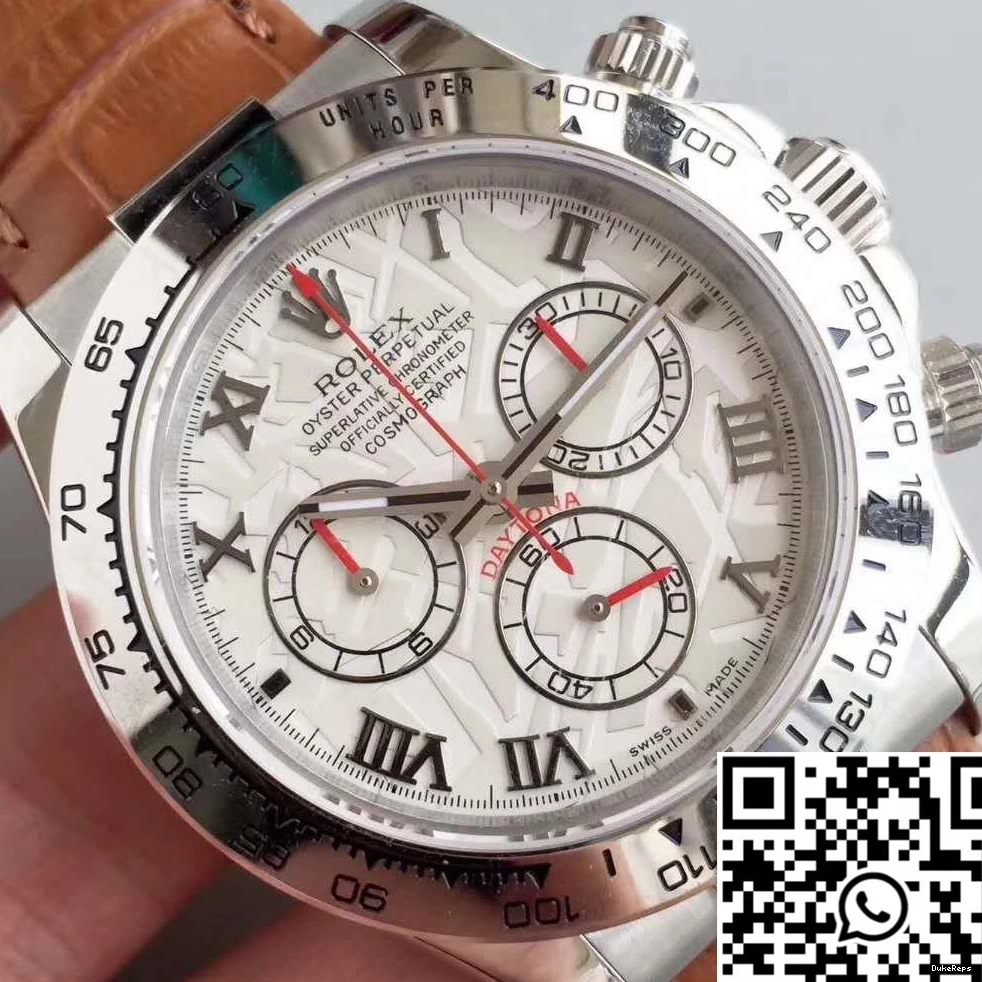 Dial Cosmograph White Daytona Rolex 116520 JH Factory 1228